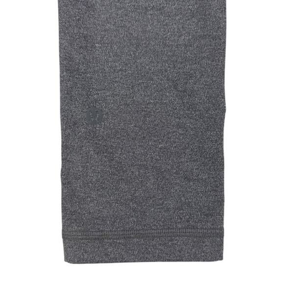 LULULEMON Swift Speed High-Rise Crop 21" Size 4 Heathered Black - Picture 7 of 8
